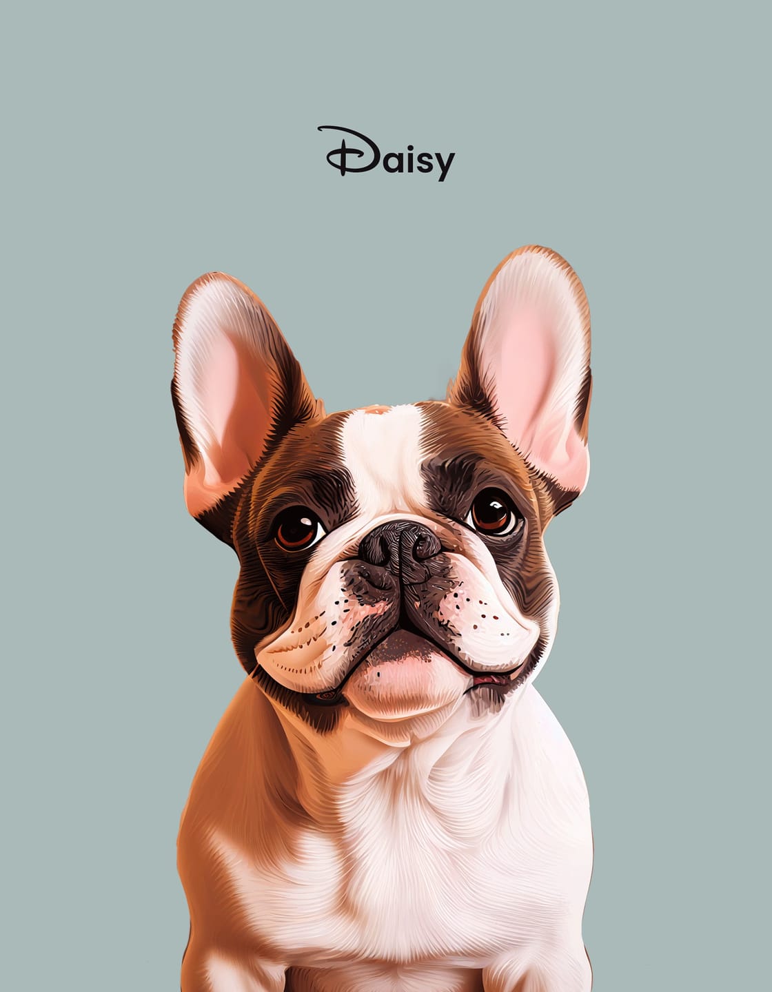 Customer photo review of Custom Pet Portrait - 1 Pet