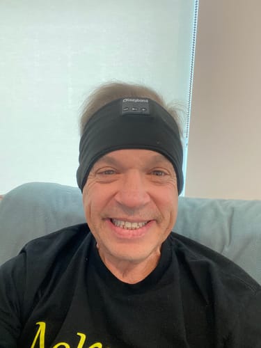 Customer photo review of CozyBand Wireless Headphones