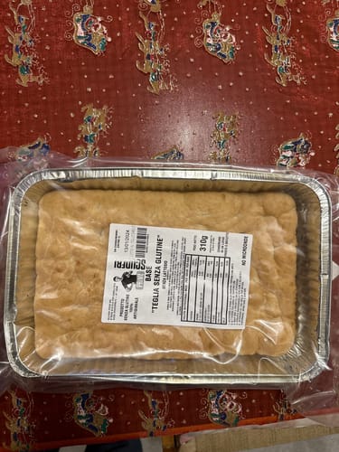 Customer photo review of Teglia SENZA GLUTINE E LATTOSIO