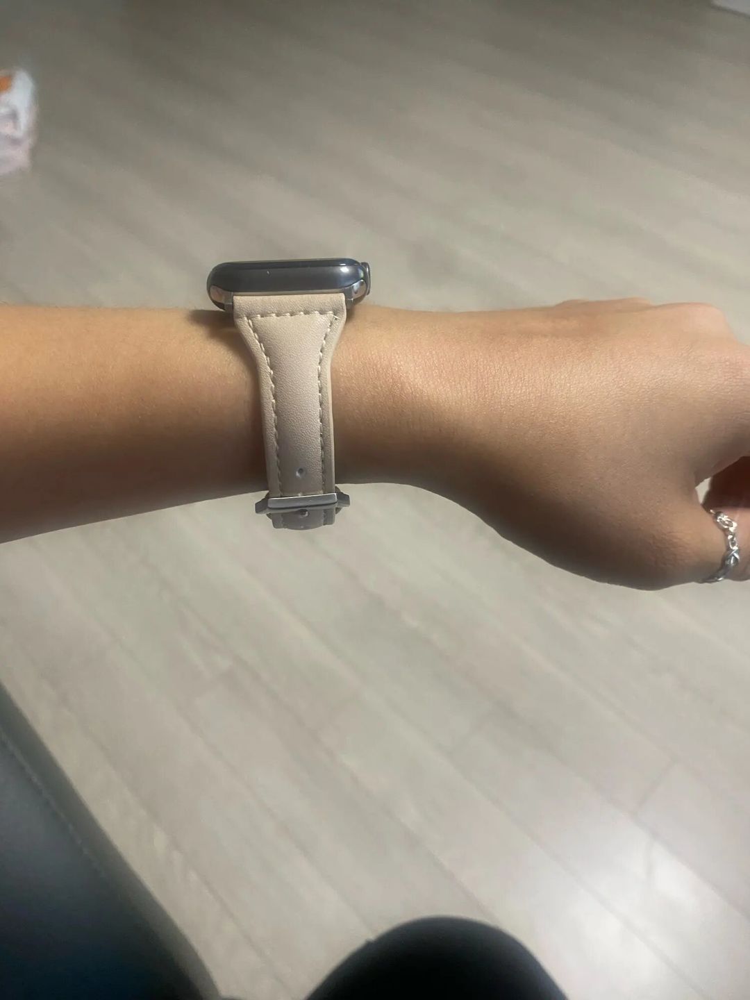 Customer photo review of Apple Watch Lederband "Dublin"
