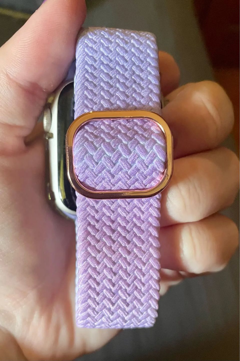 Customer photo review of Apple Watch Nylonband "Flow"