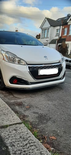 Customer photo review of Peugeot 208 (2016+) Fog Light Armour