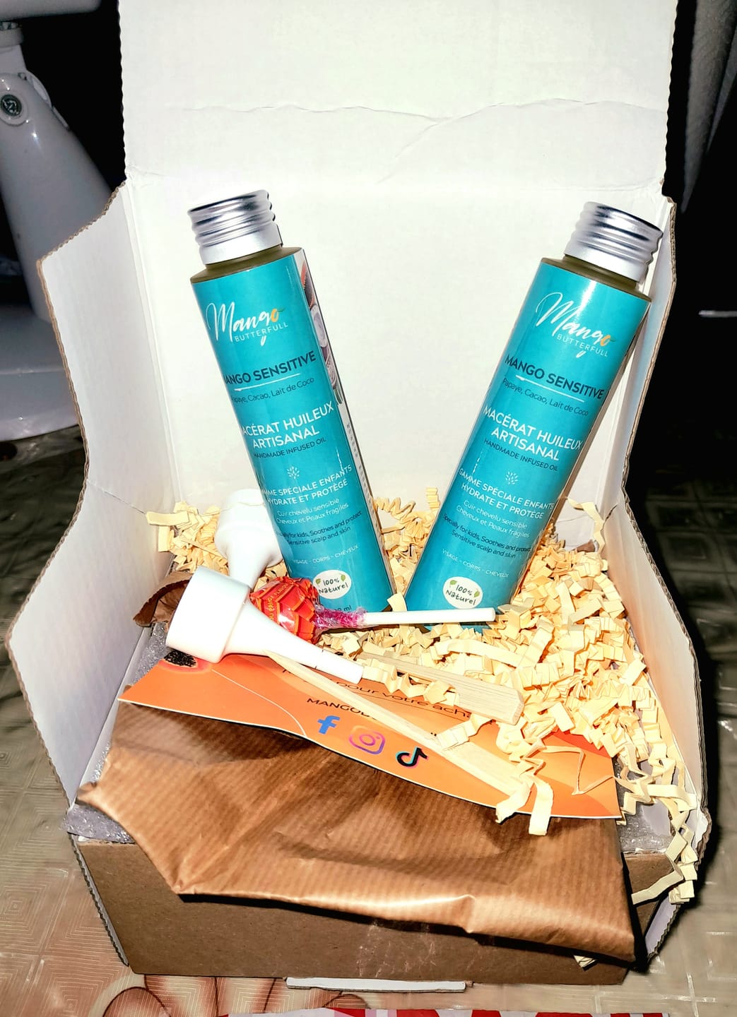 Customer photo review of Macérât huileux artisanal SENSITIVE