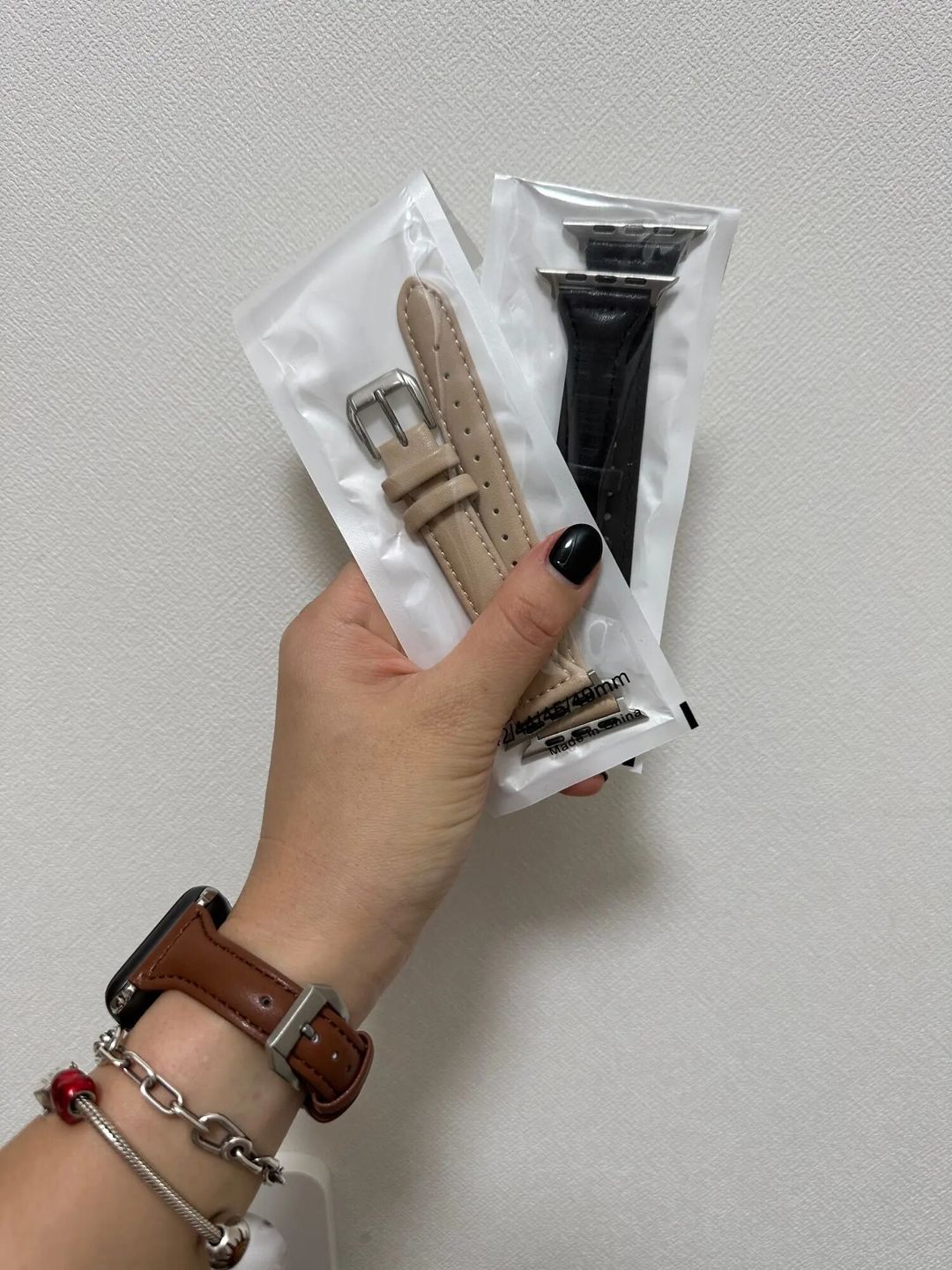 Customer photo review of Apple Watch Lederband "Dublin"