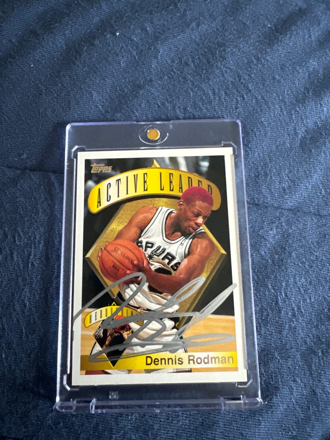 Customer photo review of Dennis Rodman Autograph Signing