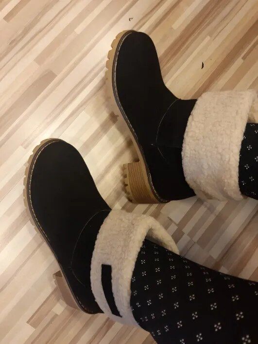 Customer photo review of Bottes Chaudes Winter Fur