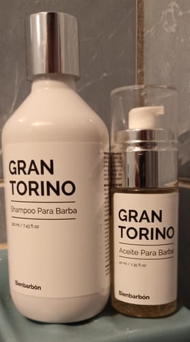 Customer photo review of Aceite y Shampoo Para Barba - Paquete 2 Piezas