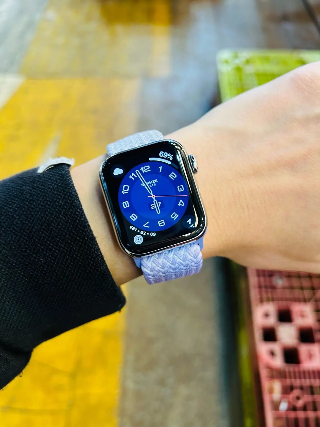 Customer photo review of Apple Watch Nylonband "Flow"