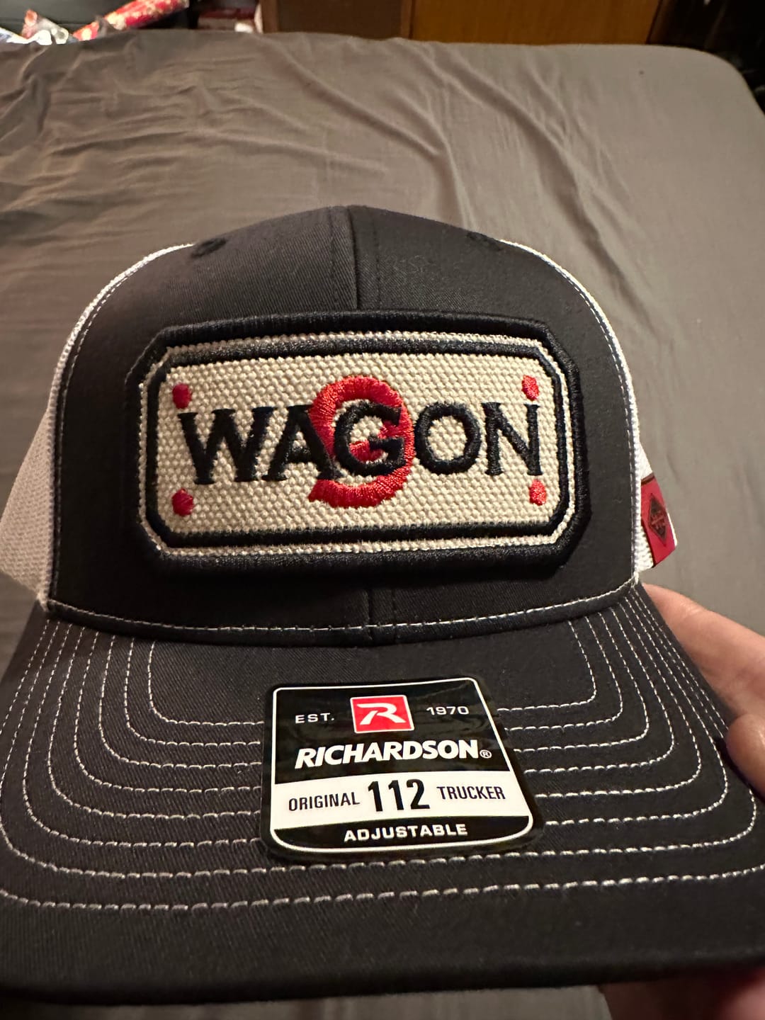 Customer photo review of LAYOVER DESIGN with custom back of hat