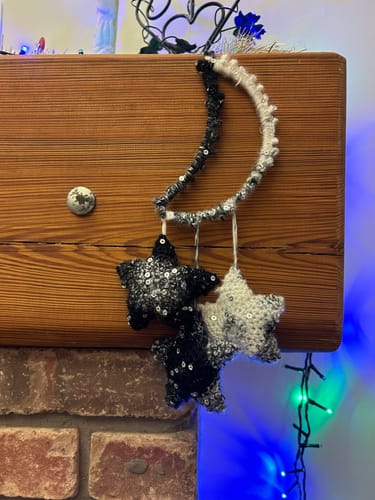 Customer photo review of The Curate Crochet Box Advent 2023