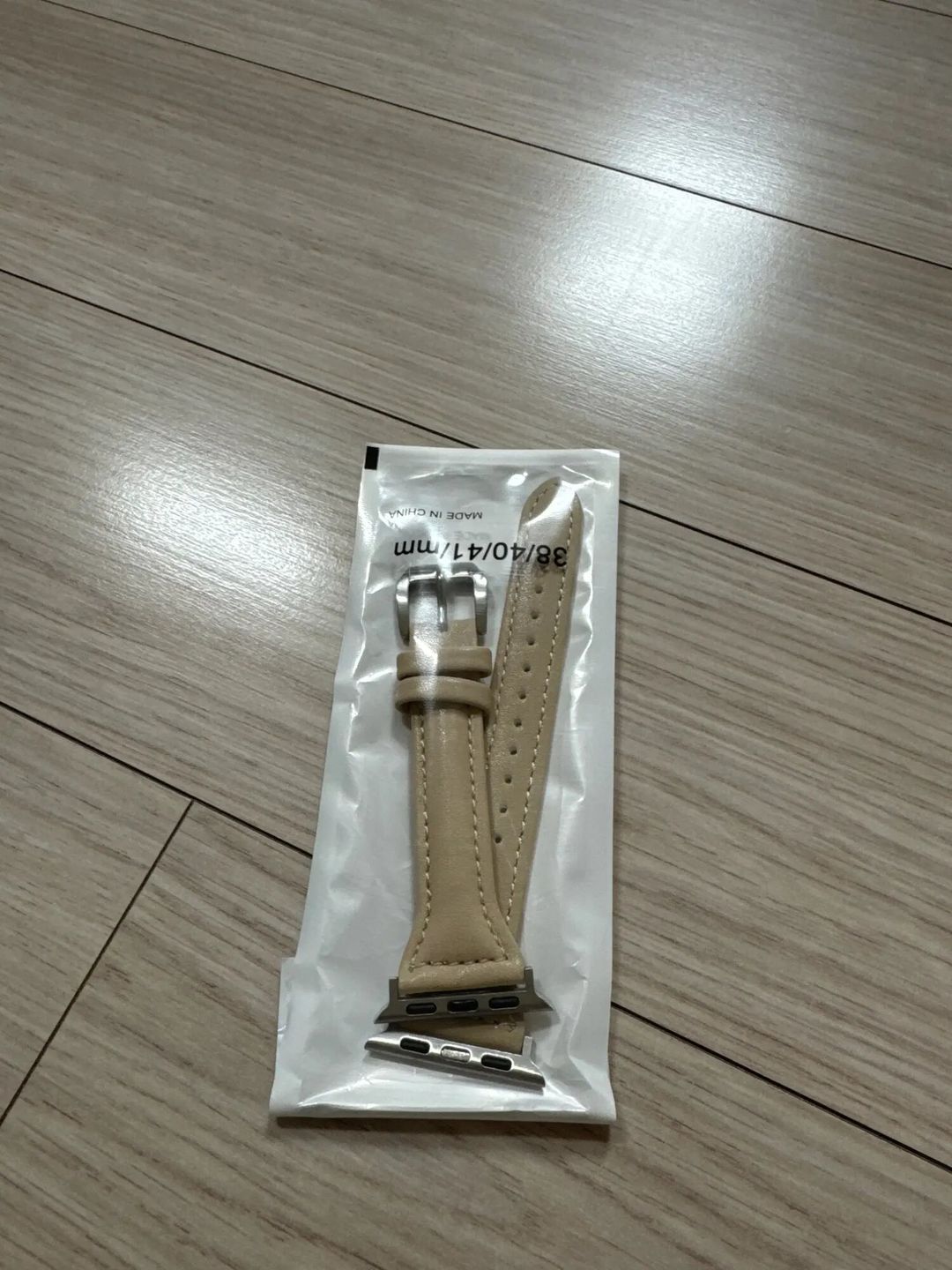 Customer photo review of Apple Watch Lederband "Dublin"