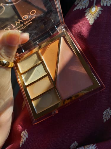 Customer photo review of O.TWO.O MULTI USE MAKEUP PALETTE