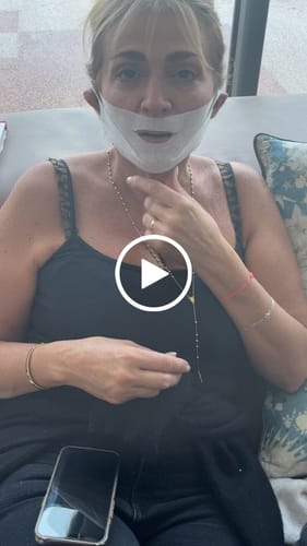 Customer video review of Masque Visage Fontanay™ Lift Raffermissant
