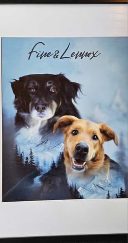 Customer photo review of Natur Pawtrait