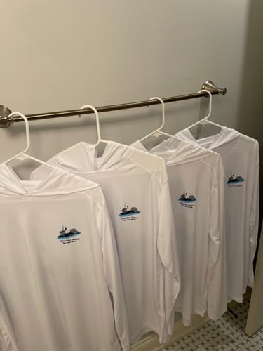 Customer photo review of Custom Digital Boat Artwork