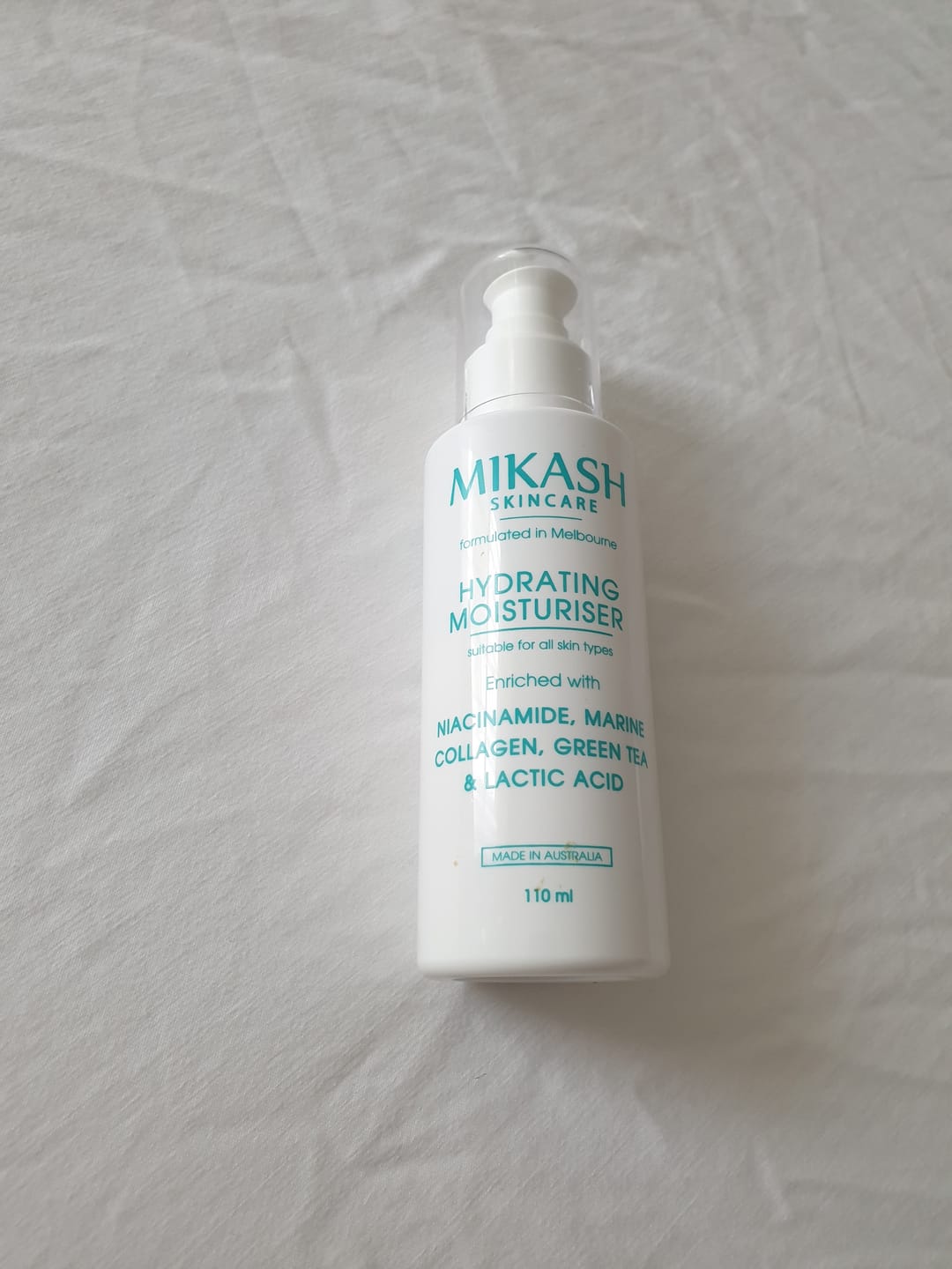 Customer photo review of Hydrating Face Moisturiser