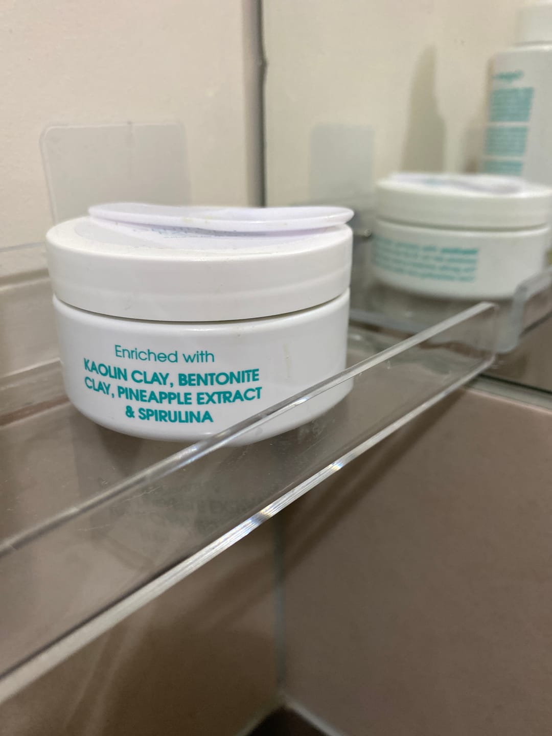 Customer photo review of Enzyme Exfoliant 100ml