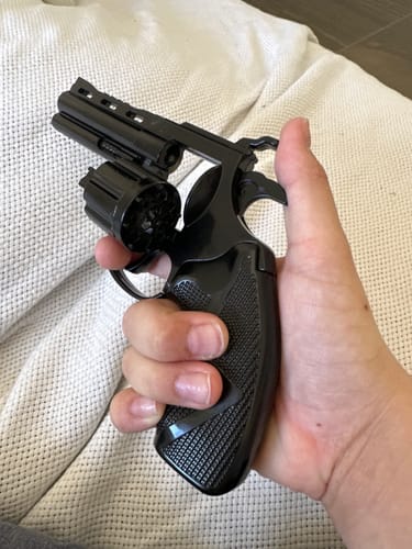 Customer photo review of Metal Cap Gun