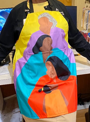Customer photo review of African Culture Art apron - Family