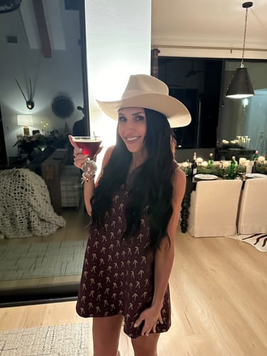 Customer photo review of Bone Felt Hat