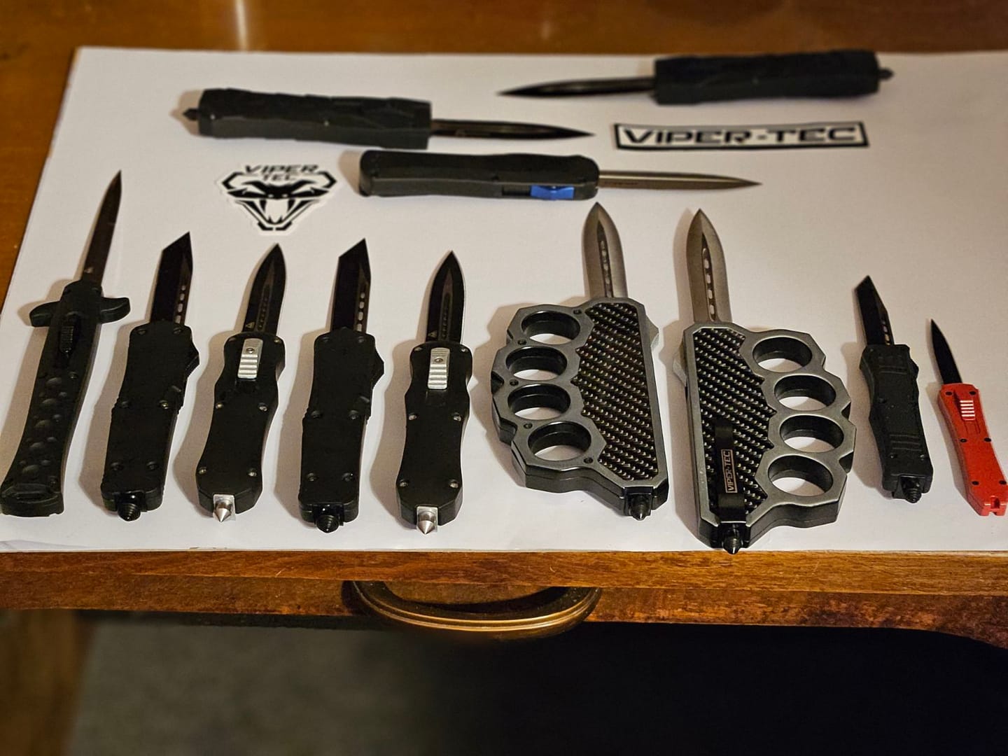 Customer photo review of Black Reaper OTF Knife