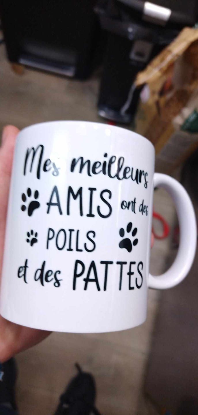 Customer photo review of Mon préféré - Mug personnalisé