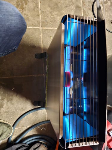 Customer photo review of Gasgewächshausheizung "EcoPilot" und Frostwächter mit 4200 Watt