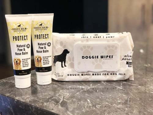 Customer photo review of DoggieBalm Paw & Nose