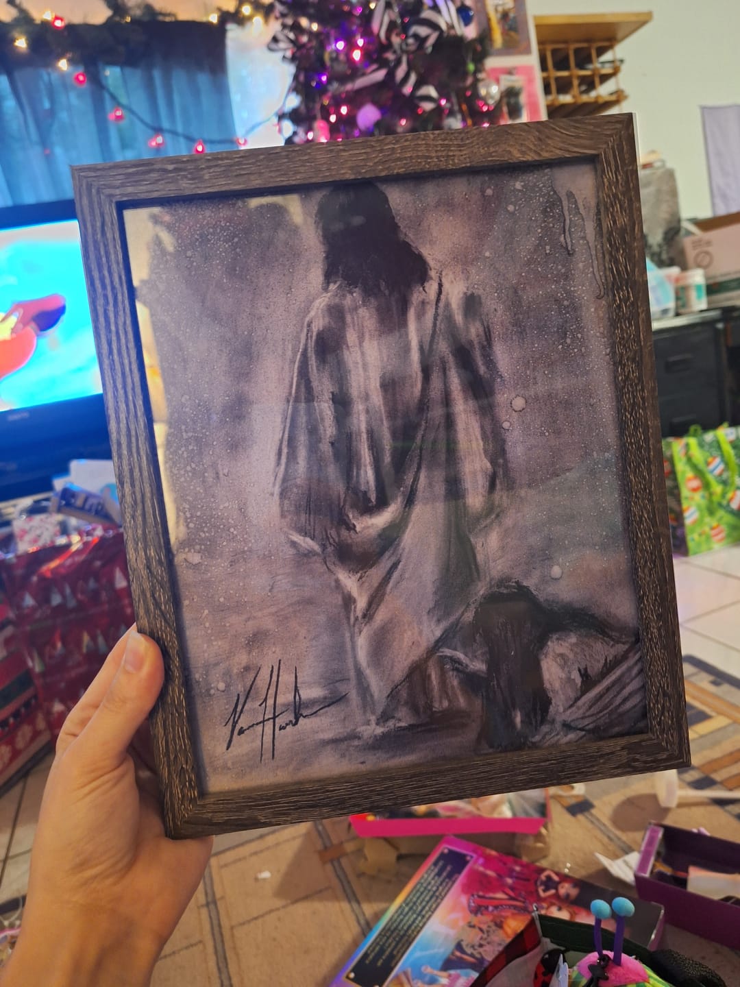 Customer photo review of Jesus Healer (Sketch)