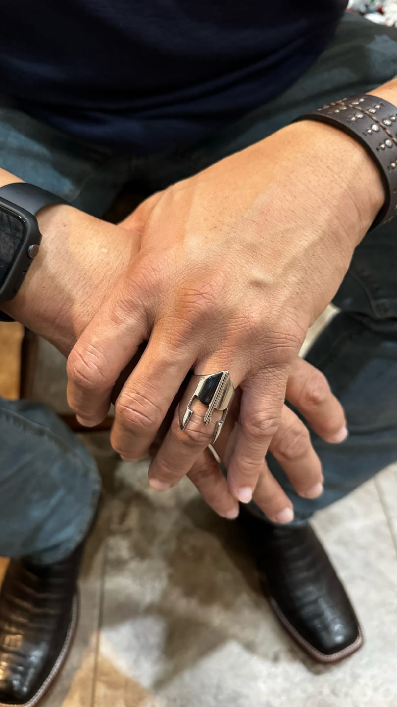 Customer photo review of THE SPARTAN. - SILVER