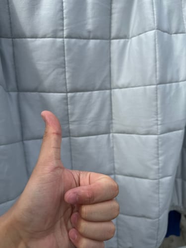 Customer photo review of Tidur Weighted Blankets