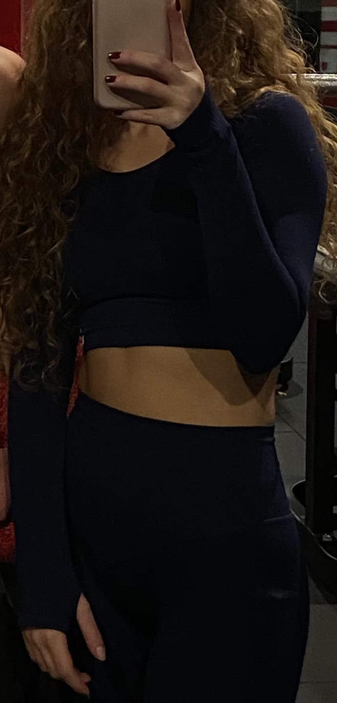 Customer photo review of Bolero Nikita Gym Fashion Blu notte
