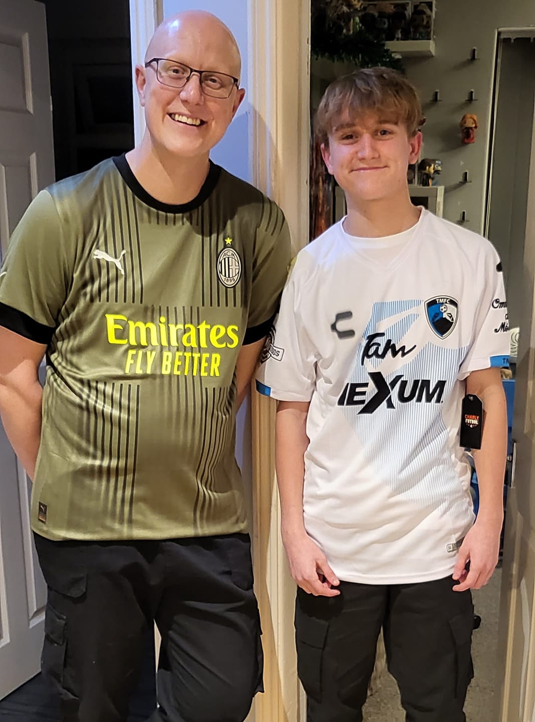 Customer photo review of Mens Secret Football Shirt
