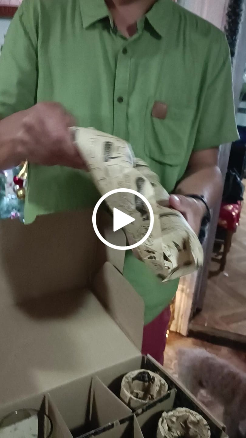 Customer video review of Hoy me lanzo Juego de 6 Vasos