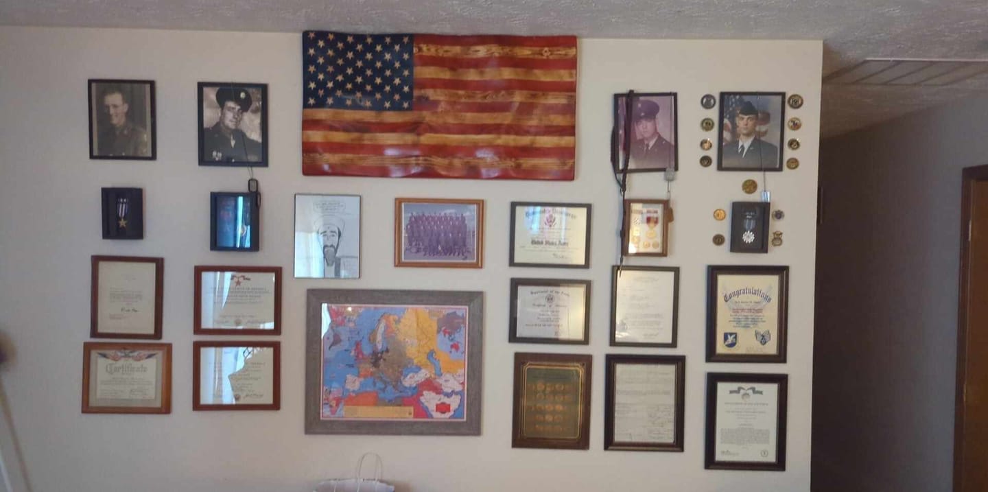 Customer photo review of Old World War 2 Map, 1942 by Stanley Turner  - "Dated Events" WW2 History Chart