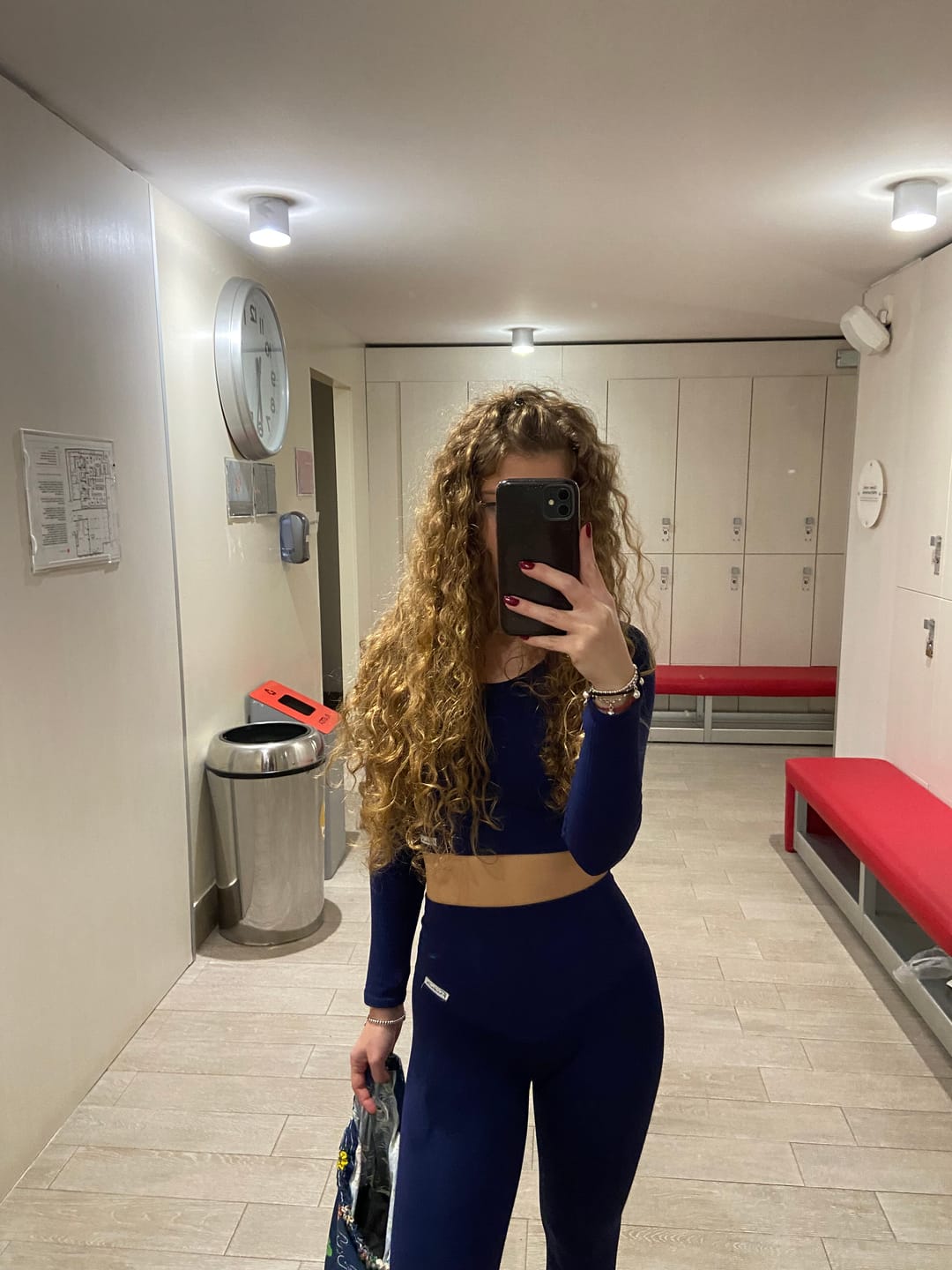 Customer photo review of Bolero Nikita Gym Fashion Blu notte
