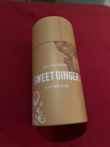 Customer photo review of North Carolina Sweet Ginger Rub