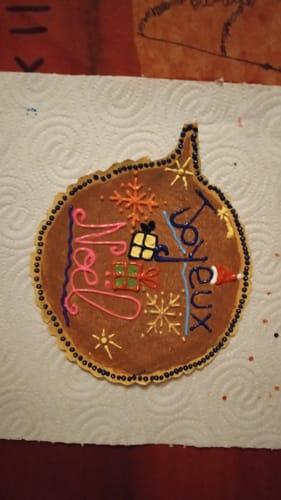 Customer photo review of 24 Pièces Peinture Pour Tissu 3D De Régler