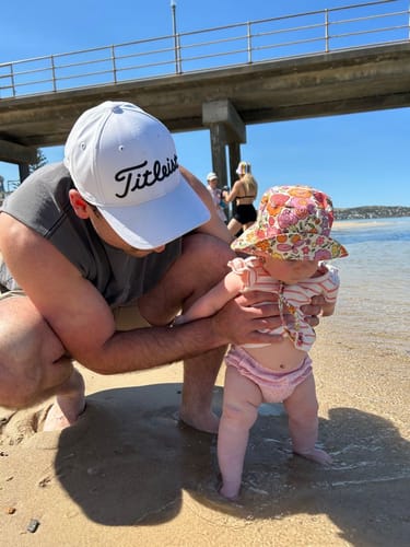 Customer photo review of Paloma baby cotton hat