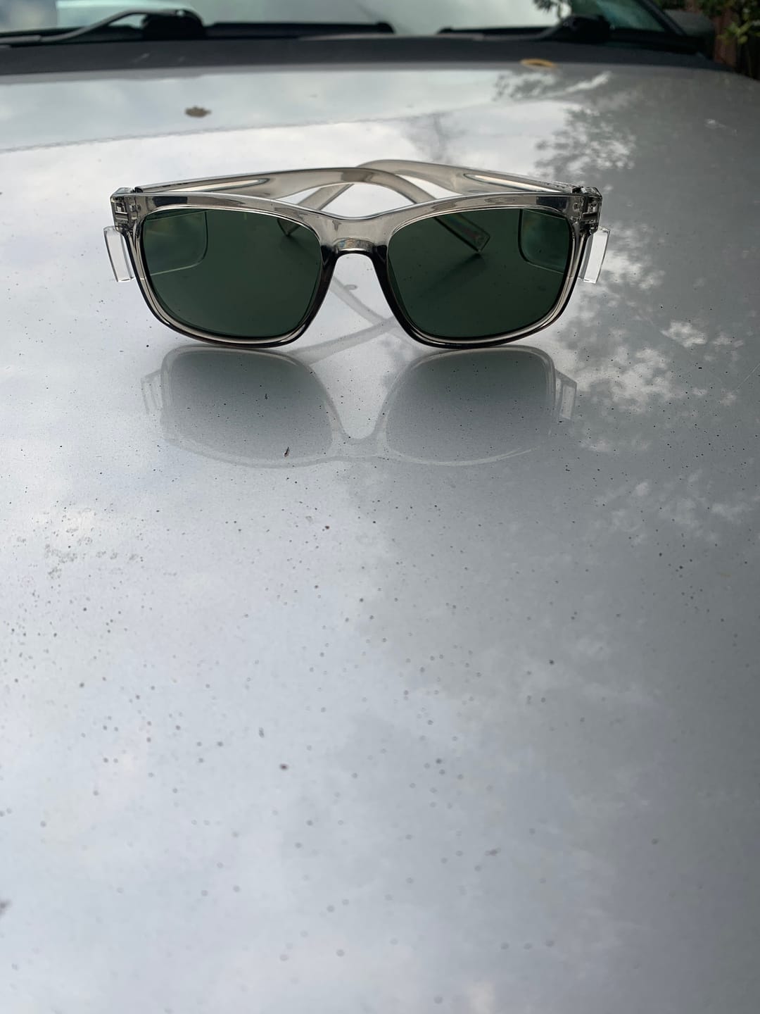 Customer photo review of Kenneth Steel Polarised Safety Glasses