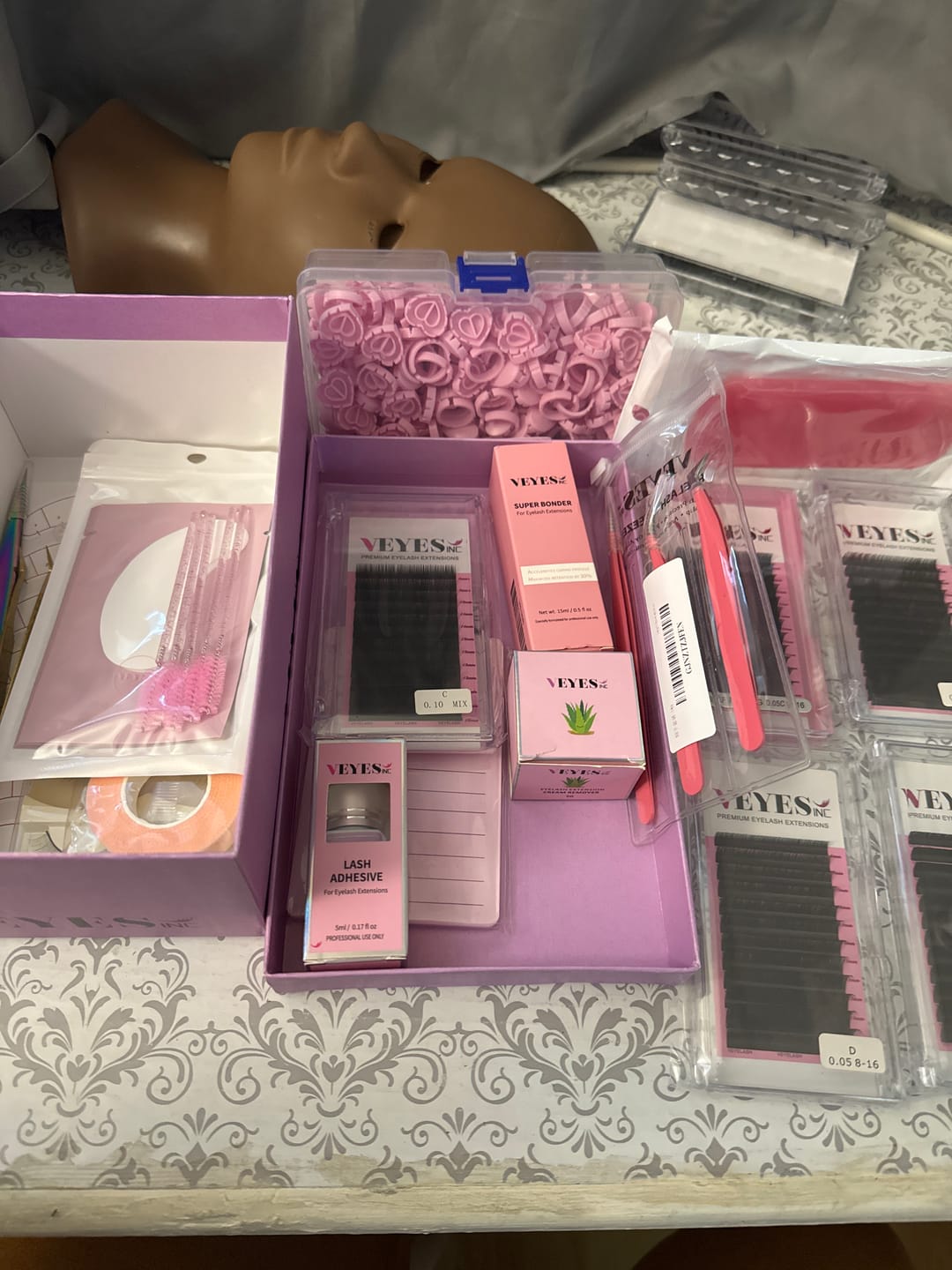 Customer photo review of Wispy Lash Kit