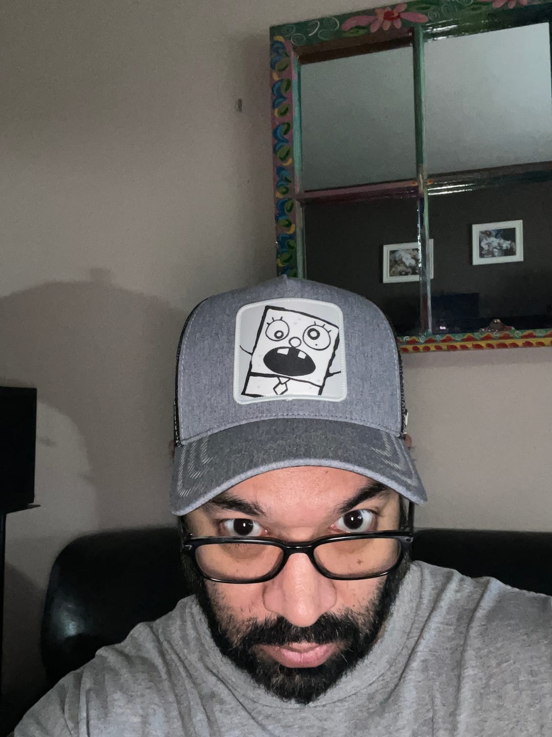 Customer photo review of OVERLORD X SpongeBob: DoodleBob Trucker Cap