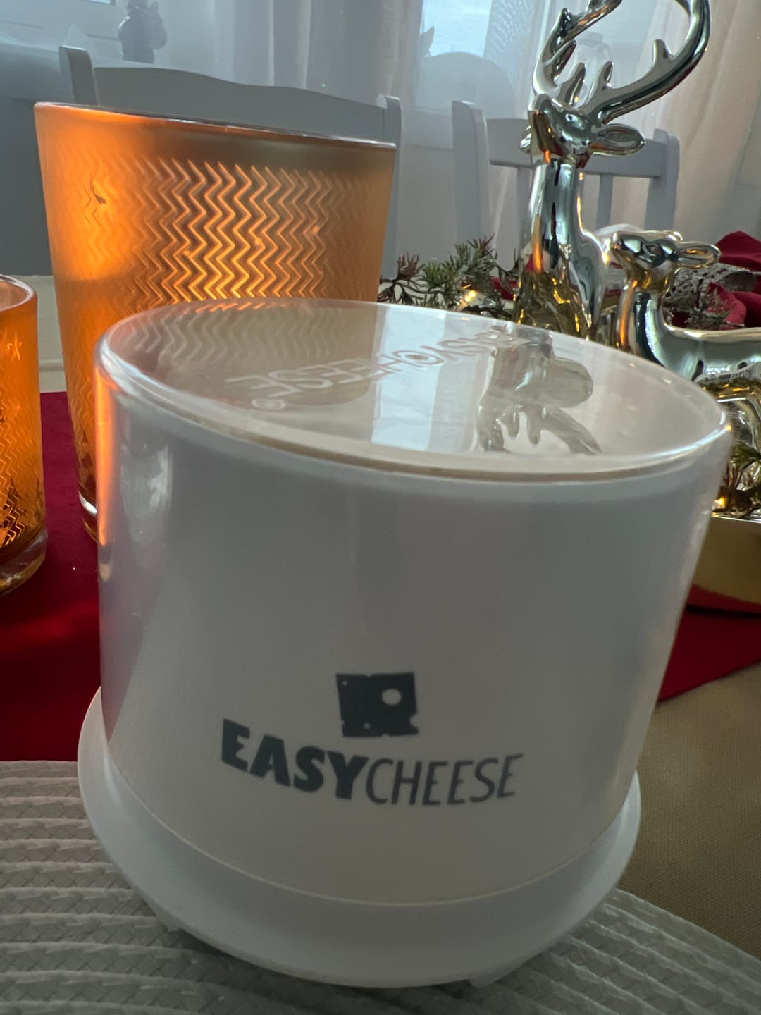 Customer photo review of EasyCheese® Osteklokke Rund - Hvit