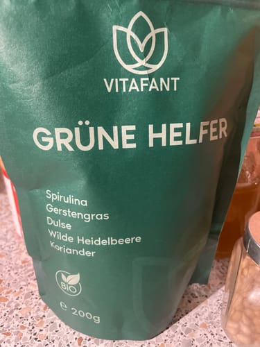 Customer photo review of Bio Grüne Helfer - Entgiftungspulver