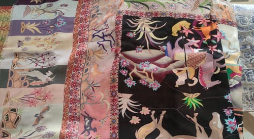 Customer photo review of Pashtush Womens Fine Soft Bamboo Stole, Shikaardar Print Design