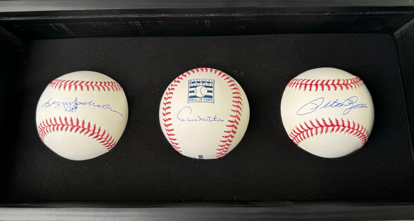 Customer photo review of Paul Molitor Autograph Signing