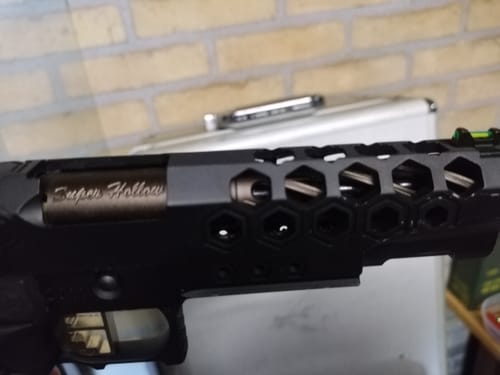 Customer photo review of Dr. Black 6063 Aluminum 5.1 Outer Barrel (Type -Dinging)