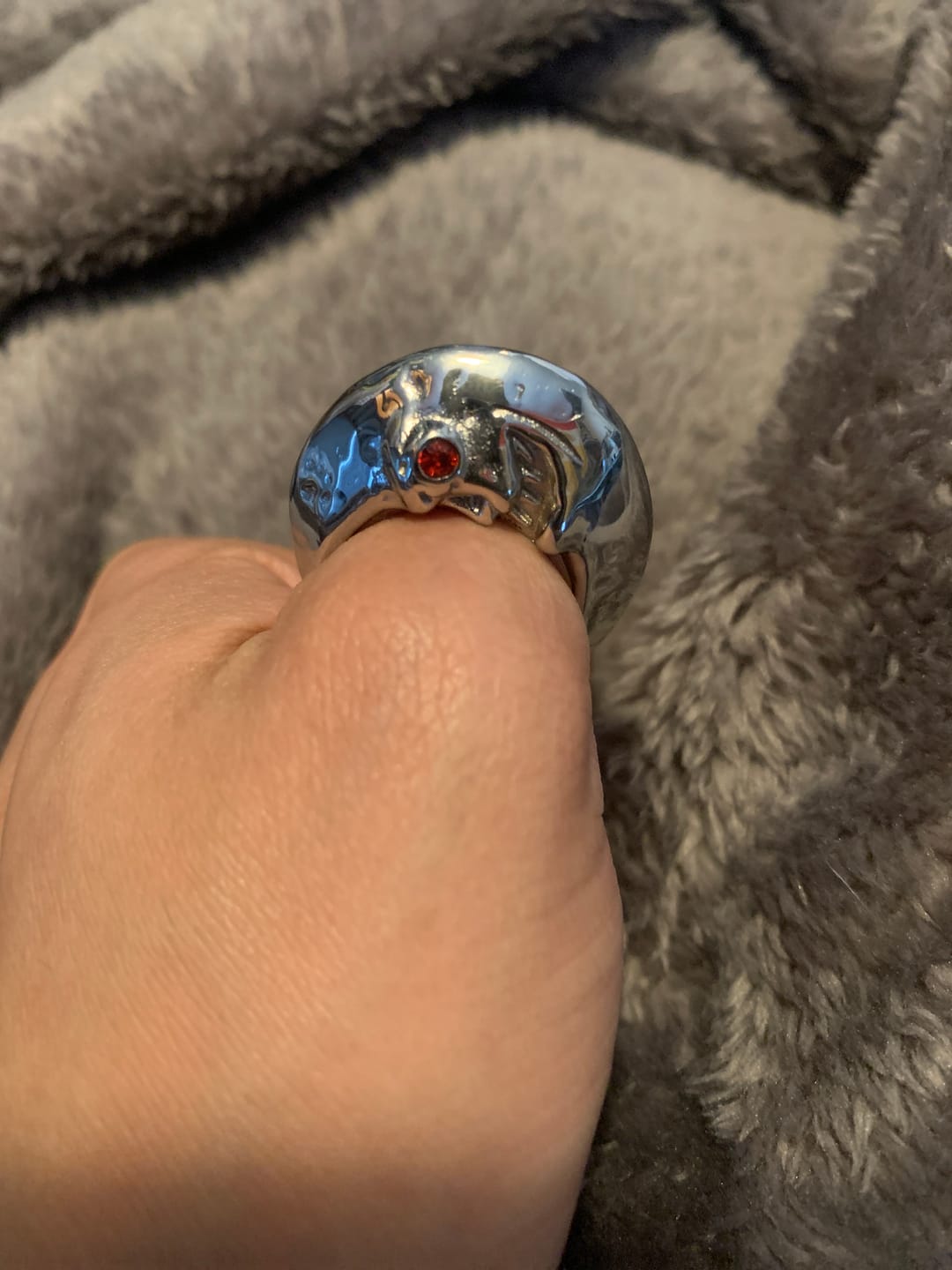 Customer photo review of XL LUNA RING