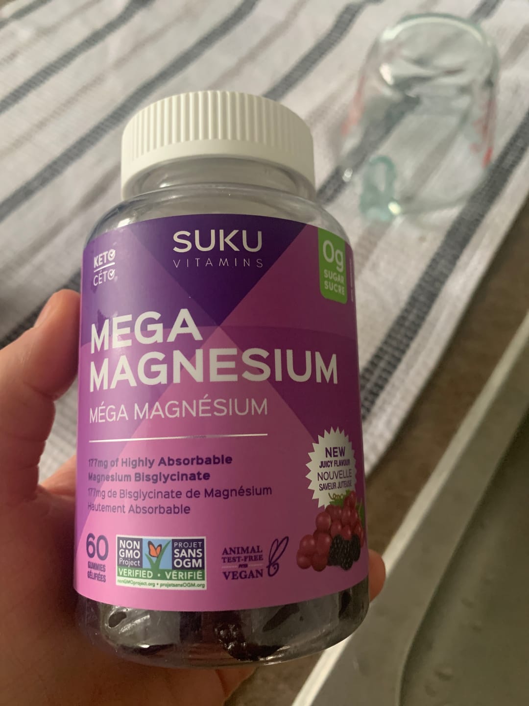 Customer photo review of Suku - Mega Magnesium 60 jujubes