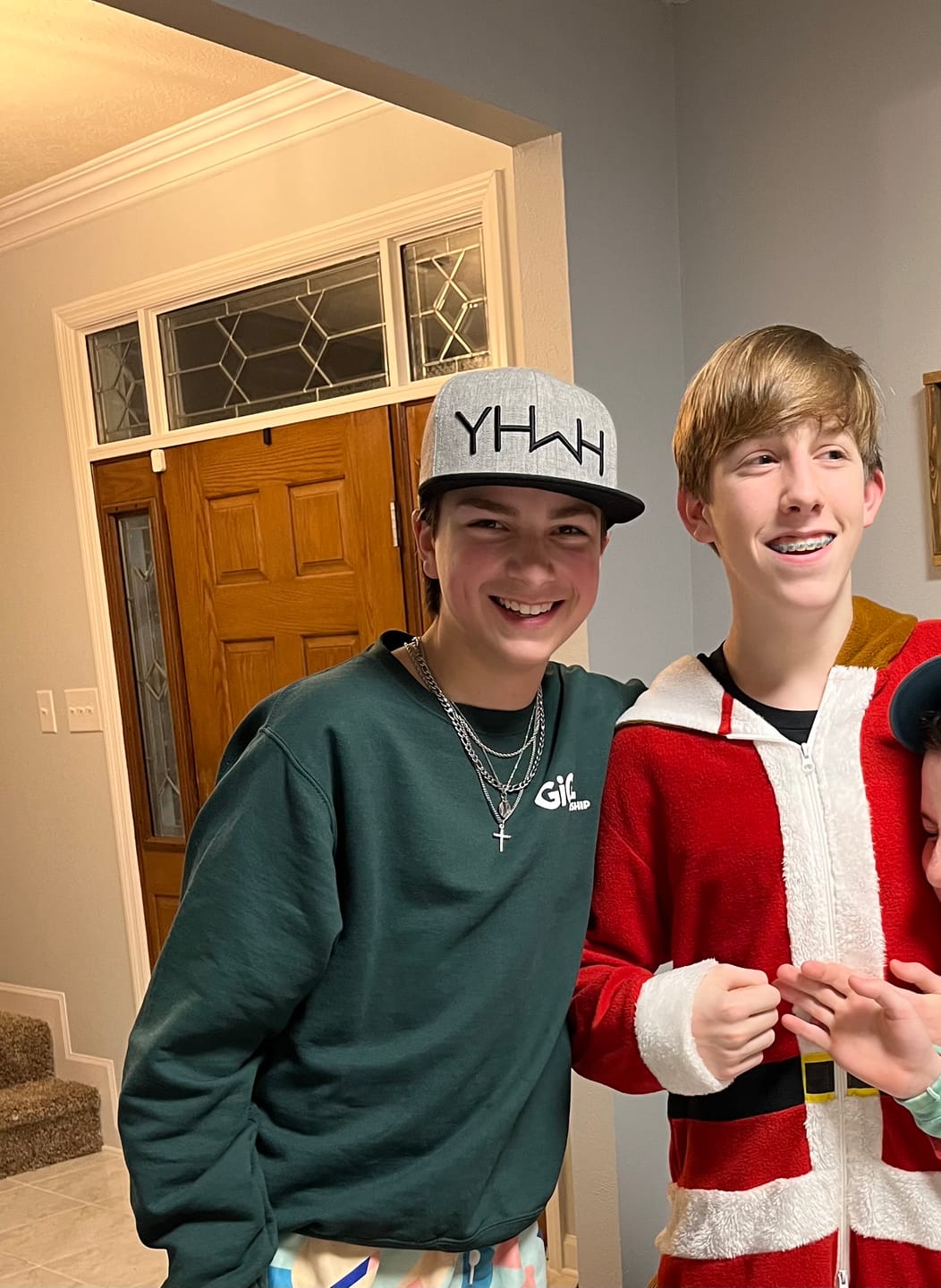 Customer photo review of YHWH - Heather Gray SB (Product of Grace Series)